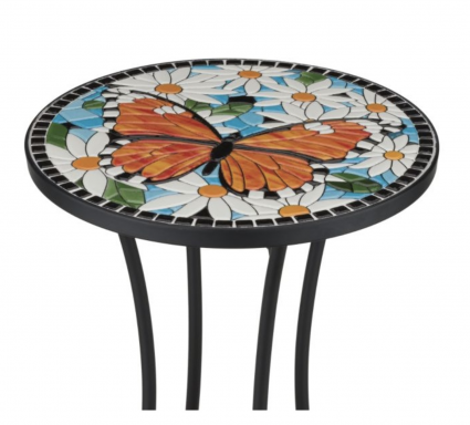 Mosaic Butterfly Plant Stand