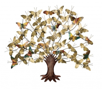 3D Butterfly Tree of Life Wall Decor