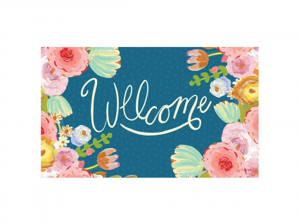 Positivity Blooms Doormat 
