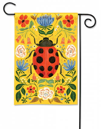 MINI FLAG, LADYBUG DECO