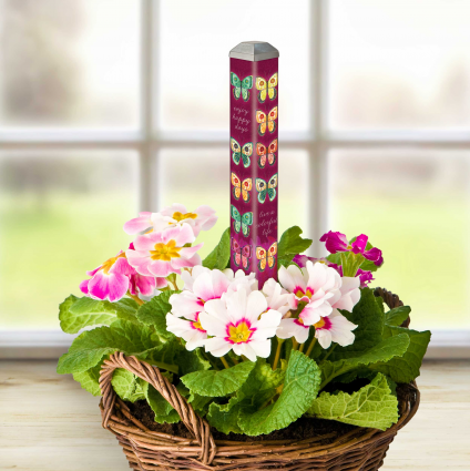 Bohemian Flutters 10" Mini Art Pole