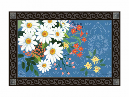 DOORMAT, BANDANA DAISIES