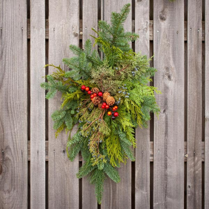 Fresh Greenery Door Charm