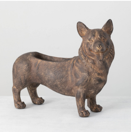 Corgi Planter