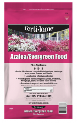 ferti·lome® Azalea Evergreen Food Plus with Systemic 9-15-13