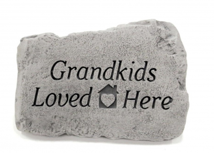 Grand Kids Loved Here Stone