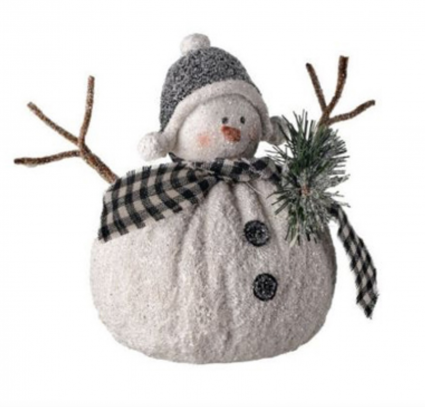 Frosty Snowman with Scarf