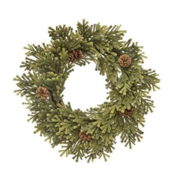 Mini Spruce Wreath with Cones