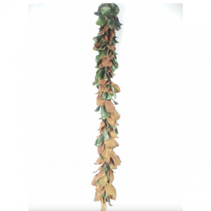 Frosted Pine Garland with Cones