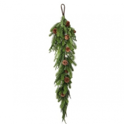 Norfolk, Spruce, and Juniper Garland, 48"