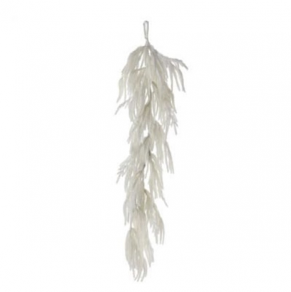 White Flocked Norfolk Pine Garland