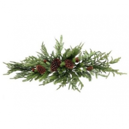 Norfolk, Spruce, and Juniper Swag, 42"