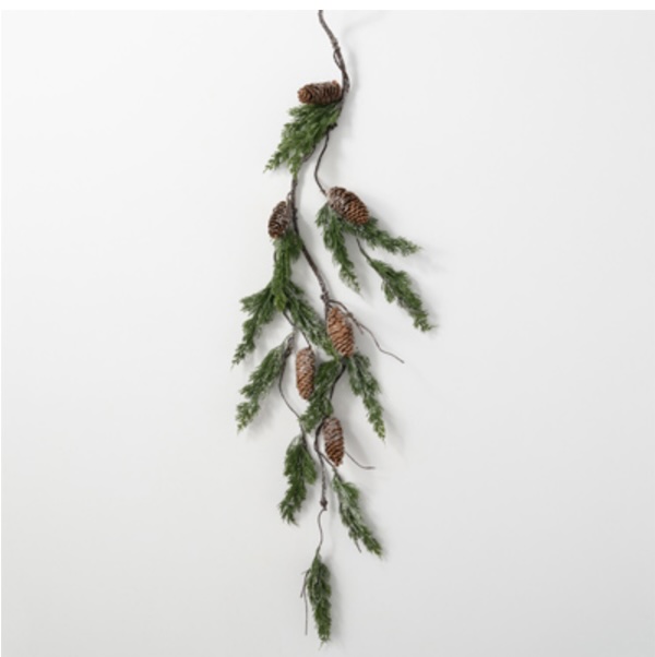 Long Pinecone Spray - 48"