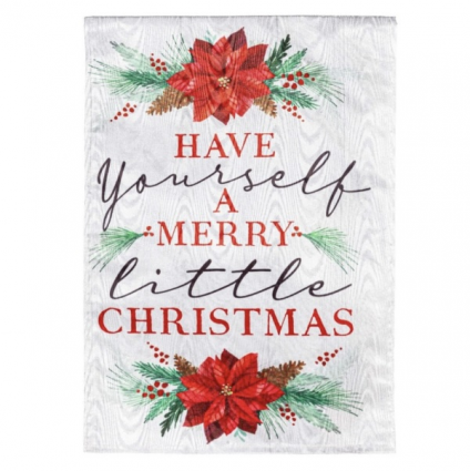 Have Yourself A Merry Little Christmas 2 Side Morire Garden Flag  