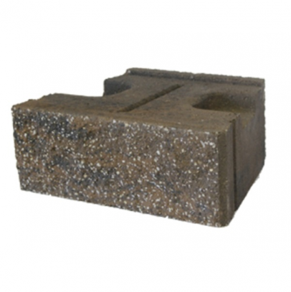 Oak Blend Adobe Straight Retaining Wall Block