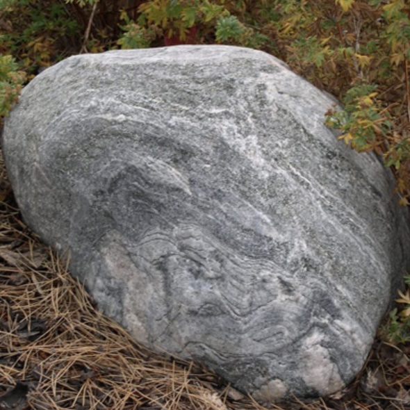 Swirled Glacier Boulders