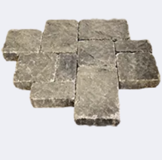 Canterbury Hill Tumbled 3-piece layer Paver System