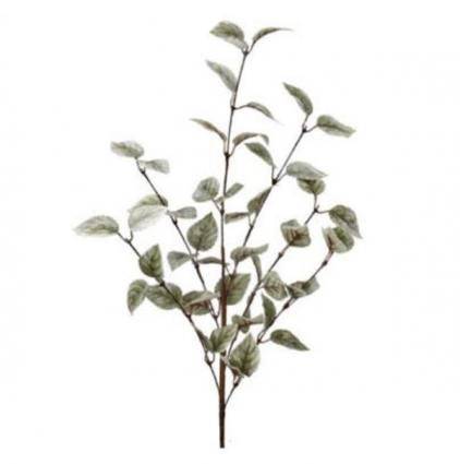 Frost Mini Aspen Leaf Spray 32"