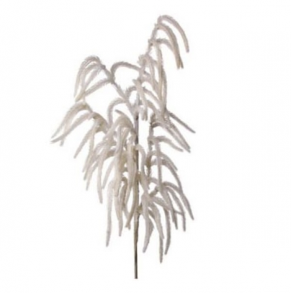 White Norfolk Pine Spray 36"