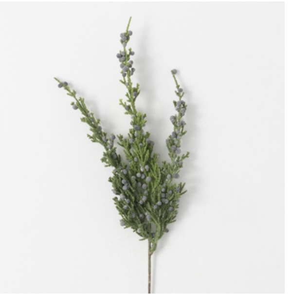 Blue Juniper Spray 16"