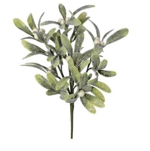 Frosted Mistletoe Berry Pick