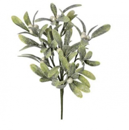Frosted Mistletoe Berry Pick