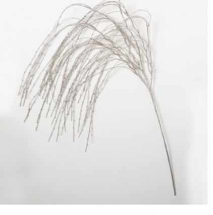 Glittered Willow Spray