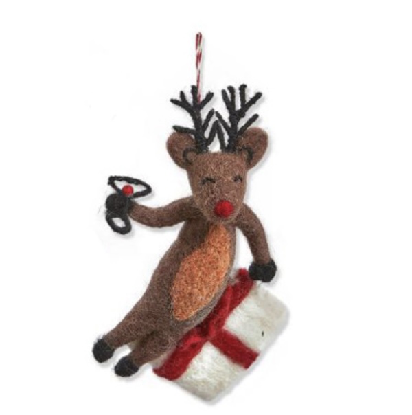Party Reindeer Ornament Assortment