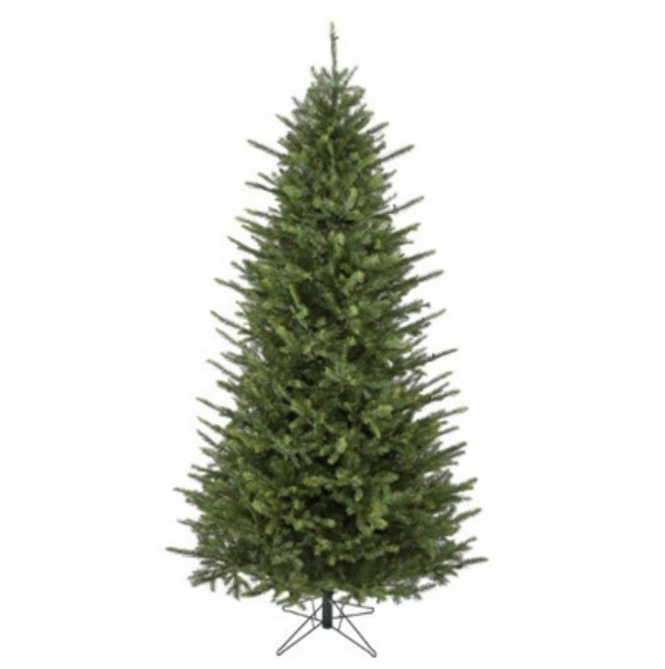 7.5' Slim Telluride Tree with Blue/Green Lights