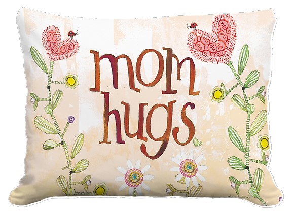 PILLOW, 19" X 24" MOM HUGS