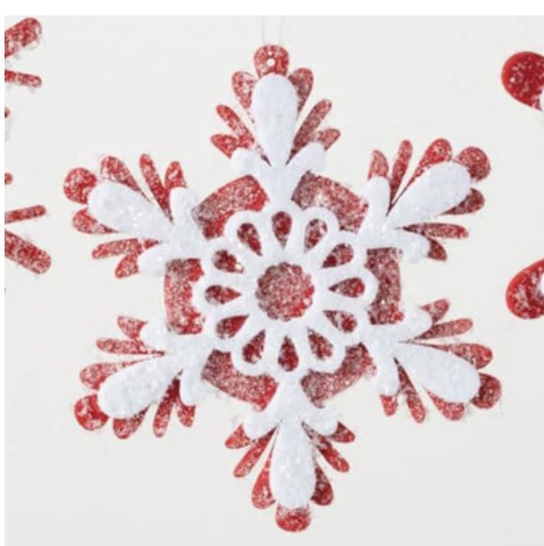 Snowflake Ornament 5"