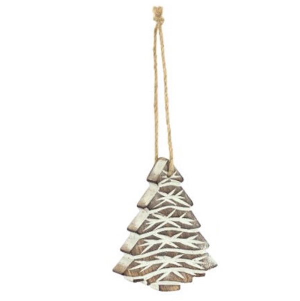 Wood Tree Ornament