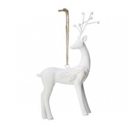 Pinebough Deer Ornaments
