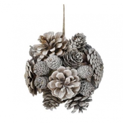 Cone with Pod Ornament