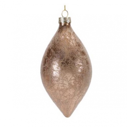 Pink Glass Ornament