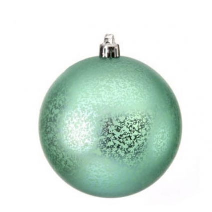 Aqua Mercury Glass Ornaments (Box of 4)