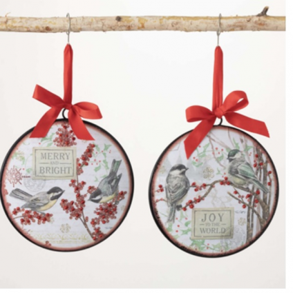 Winter Bird Ornaments