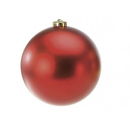 Red Matt Ornament
