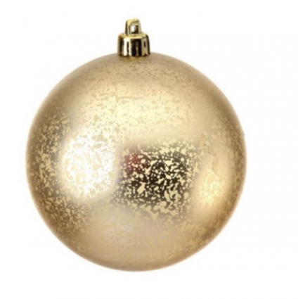 Champagne Mercury Matt Ornaments (Box of 6)