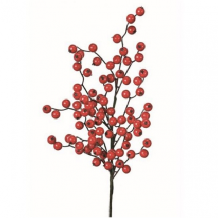 Deluxe Berry Red Spray 24"