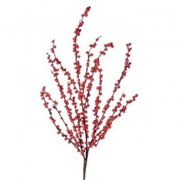 Red Berry Stem, 40"