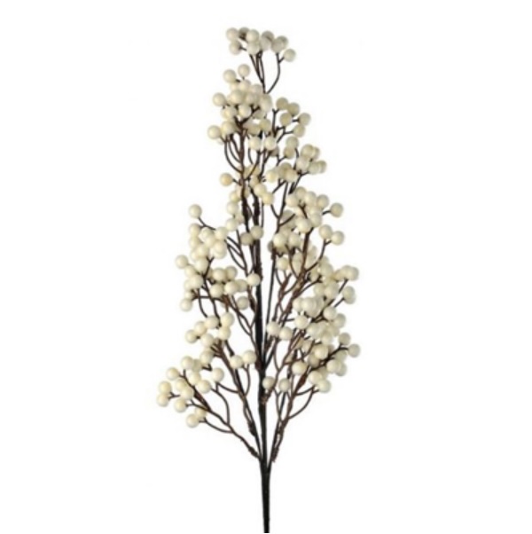 Cream Cluster Berry Spray