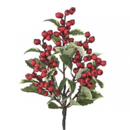 Mixed Holly Berry Spray