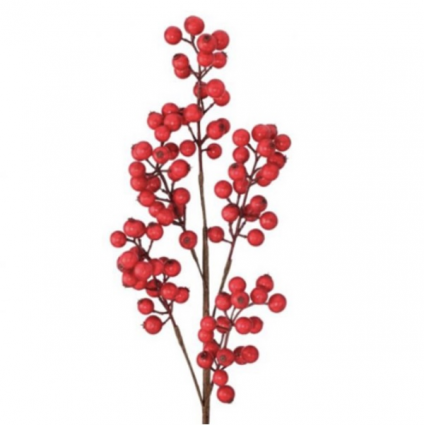 Country Red Berry Spray