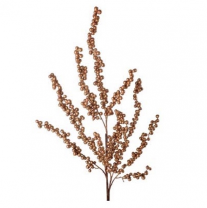 Gold Berry Cluster Spray