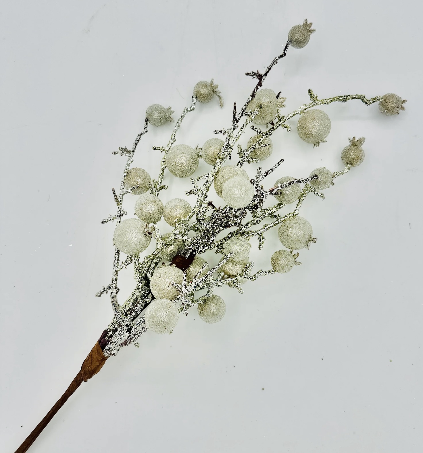 Beaded Crown Berry Spray&nbsp;&nbsp;20"