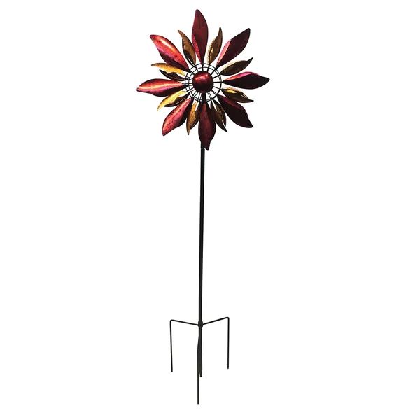 Multi-Color Tall Autumn Wind Spinner