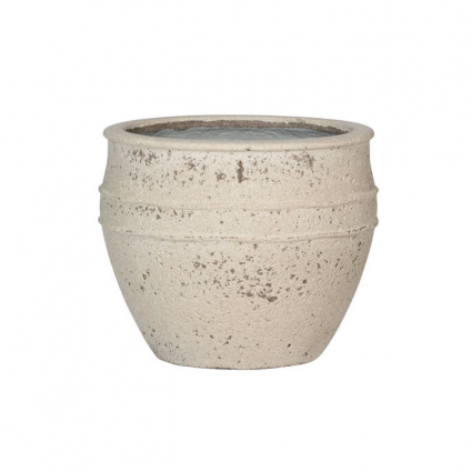 Chalk White Athena M Pot