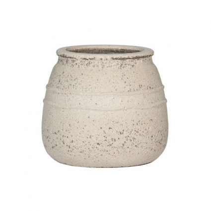 Chalk White Hestia S Pot