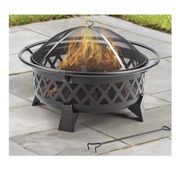 FIRE PIT, 35" LATTICE